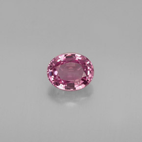 0.54 ct Violet Spinel Gemstone, Spinel Gem in Oval Facet Shape for Sale.