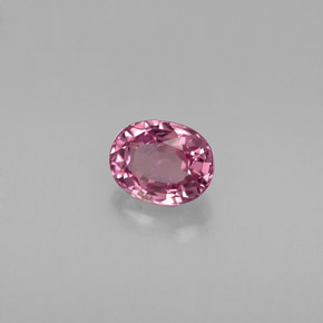 0.54 ct Violet Spinel Stone, Natural Spinel in Oval Facet Shape for Sale
