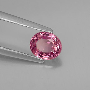 0.70 ct Violet Spinel Stone, Natural Spinel in Oval Facet Shape for Sale