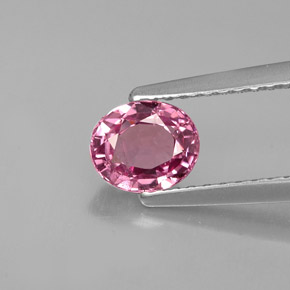 0.82 ct Violet Spinel Gemstone, Spinel Gem in Oval Facet Shape for Sale.