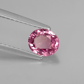 0.82 ct Violet Spinel Stone, Natural Spinel in Oval Facet Shape for Sale