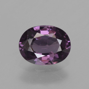 0.82 ct Purple Spinel Gemstone, Spinel Gem in Oval Facet Shape for Sale.