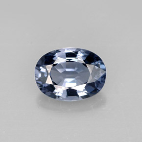 0.90 ct Blue Spinel Gemstone, Spinel Gem in Oval Facet Shape for Sale.