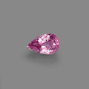 0.81 ct Pink Spinel Gemstone, Spinel Gem in Pear Facet Shape for Sale.