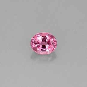 0.58 ct Pink Spinel Gemstone, Spinel Gem in Oval Facet Shape for Sale.