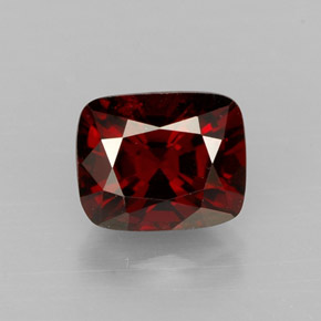 1.06 ct Red Spinel Gemstone, Spinel Gem in Cushion-Cut Shape for Sale.