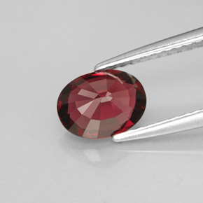 Spinel Gemstone in 7.4 x 5.5 mm Size for Sale, Spinel Stone in Red Color