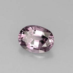 1.48 ct Purple Spinel Stone, Natural Spinel in Oval Facet Shape for Sale
