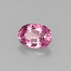 0.92 ct Purple Spinel Stone, Natural Spinel in Oval Facet Shape for Sale