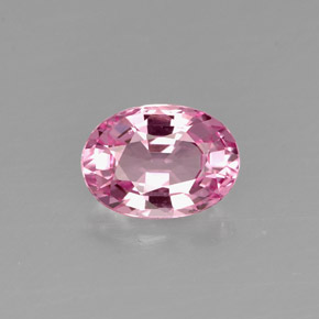 1.00 ct Pink Spinel Gemstone, Spinel Gem in Oval Facet Shape for Sale.