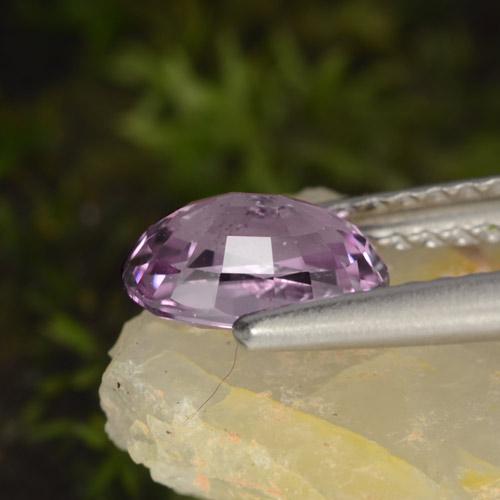 Spinel Gemstone in 7.2 x 5.2 mm Size for Sale, Spinel Stone in Sangria Violet Color