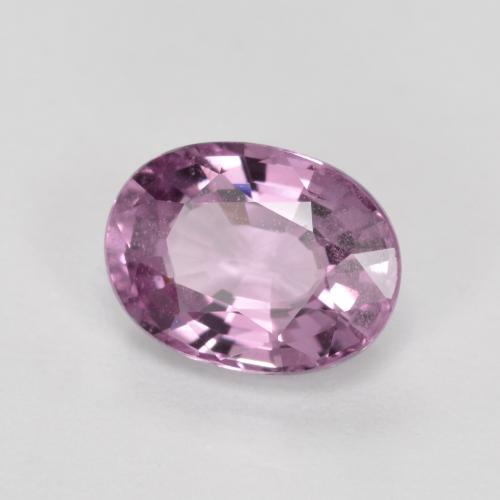 1.01 ct Purple Spinel Stone, Natural Spinel in Oval Facet Shape for Sale