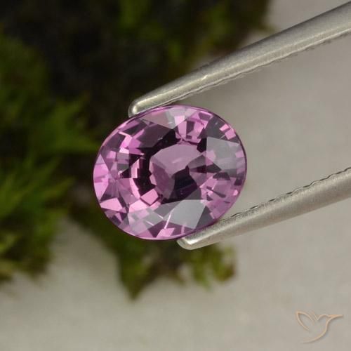 1.09ct Natural Pinkish Purple Spinel, Oval, VVS-VS
