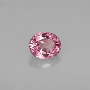 0.74 ct Purple Spinel Stone, Natural Spinel in Oval Facet Shape for Sale