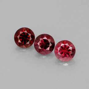 1.27 ct Red Spinel Gemstone, Spinel Gem in Diamond-Cut Shape for Sale.
