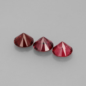 Spinel Gemstone in 4.6 mm Size for Sale, Spinel Stone in Red Color
