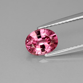 1.19 ct Pink Spinel Gemstone, Spinel Gem in Oval Facet Shape for Sale.