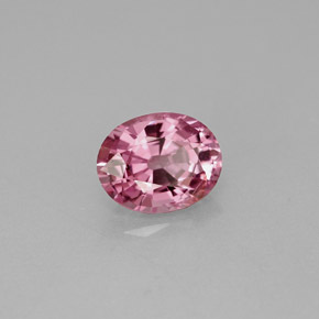 1.21 ct Pink Spinel Stone, Natural Spinel in Oval Facet Shape for Sale