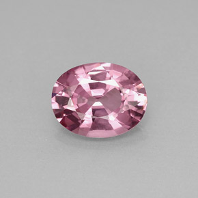 1.41 ct Purple Spinel Gemstone, Spinel Gem in Oval Facet Shape for Sale.