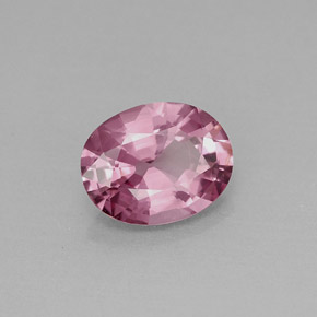 1.41 ct Purple Spinel Stone, Natural Spinel in Oval Facet Shape for Sale