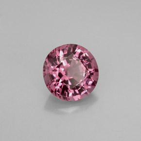 1.31 ct Violet Spinel Stone, Natural Spinel in Round Facet Shape for Sale