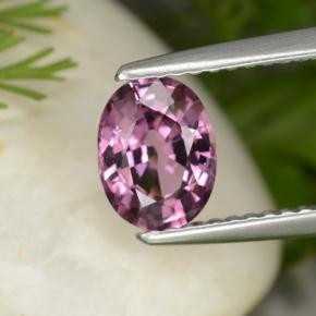 1.15 ct Purple Spinel Stone, Natural Spinel in Oval Facet Shape for Sale