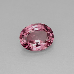1.31 ct Violet Spinel Stone, Natural Spinel in Oval Facet Shape for Sale