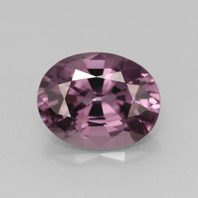 1.55 ct Violet Spinel Gemstone, Spinel Gem in Oval Facet Shape for Sale.