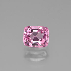 0.60 ct Pink Spinel Gemstone, Spinel Gem in Cushion-Cut Shape for Sale.