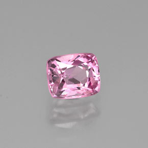 0.60 ct Pink Spinel Stone, Natural Spinel in Cushion-Cut Shape for Sale