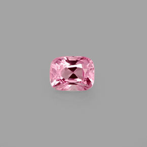 0.54 ct Pink Spinel Gemstone, Spinel Gem in Cushion-Cut Shape for Sale.