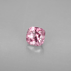 0.87 ct Pink Spinel Stone, Natural Spinel in Cushion-Cut Shape for Sale