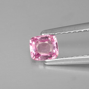 0.42 ct Pink Spinel Gemstone, Spinel Gem in Cushion-Cut Shape for Sale.