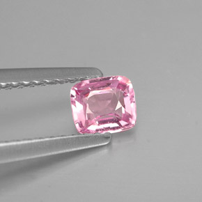 0.42 ct Pink Spinel Stone, Natural Spinel in Cushion-Cut Shape for Sale