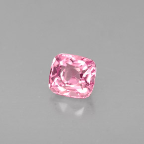 0.58 ct Pink Spinel Gemstone, Spinel Gem in Cushion-Cut Shape for Sale.