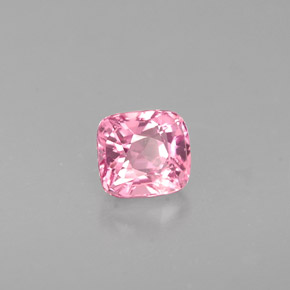 0.58 ct Pink Spinel Stone, Natural Spinel in Cushion-Cut Shape for Sale