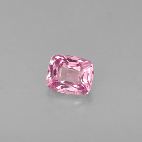 0.45 ct Pink Spinel Stone, Natural Spinel in Cushion-Cut Shape for Sale