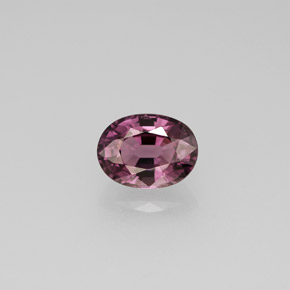 1.13 ct Violet Spinel Gemstone, Spinel Gem in Oval Facet Shape for Sale.