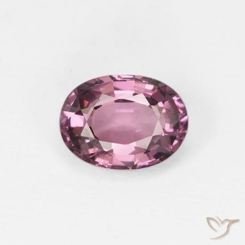 1.02ct Natural Reddish Purple Spinel, Oval, VS