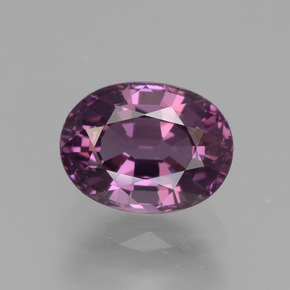 1.11 ct Violet Spinel Gemstone, Spinel Gem in Oval Facet Shape for Sale.