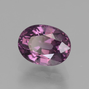 1.11 ct Violet Spinel Stone, Natural Spinel in Oval Facet Shape for Sale
