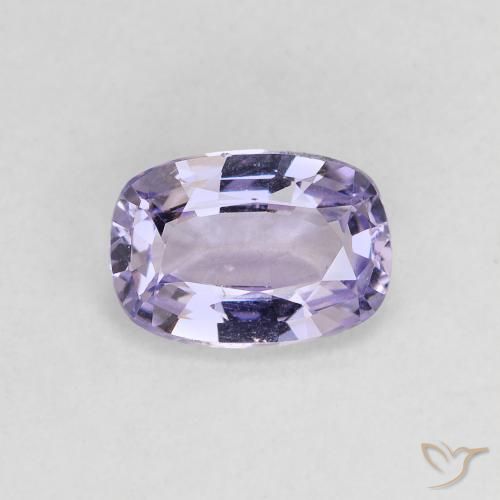 0.83 ct Violet Spinel, 7.1 x 4.9 mm Cushion Cut From Tanzania, Photo A