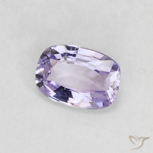 0.83 ct Violet Spinel Stone, Natural Spinel in Cushion-Cut Shape for Sale