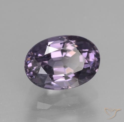 1.16 ct Violet Spinel Stone, Natural Spinel in Oval Facet Shape for Sale