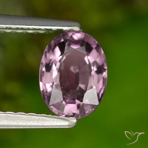 0.93 ct Purple Spinel Stone, Natural Spinel in Oval Facet Shape for Sale