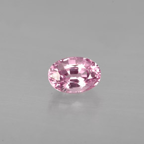 0.75 ct Pink Spinel Gemstone, Spinel Gem in Oval Facet Shape for Sale.
