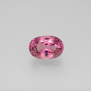 1.27 ct Pink Spinel Gemstone, Spinel Gem in Oval Facet Shape for Sale.