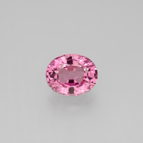 1.48 ct Pink Spinel Gemstone, Spinel Gem in Oval Facet Shape for Sale.