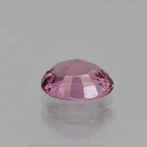 Spinel Gemstone in 7 x 5.7 mm Size for Sale, Spinel Stone in Purplish Pink Color