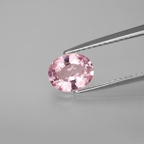 1.03 ct Pink Spinel Gemstone, Spinel Gem in Oval Facet Shape for Sale.